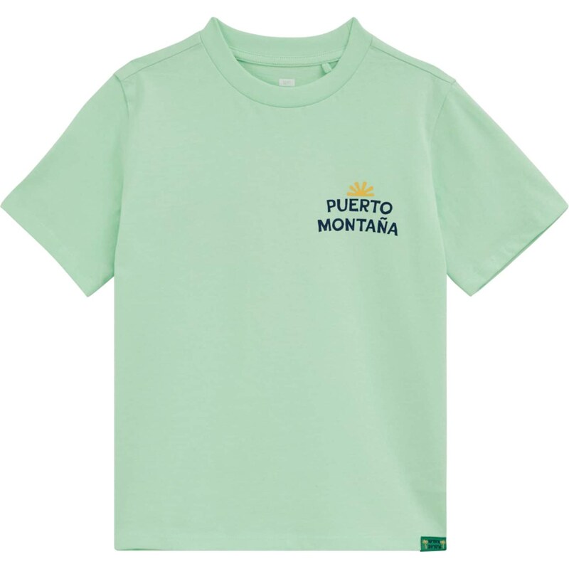 WE Fashion Tričko námořnická modř / žlutá / smaragdová / světle