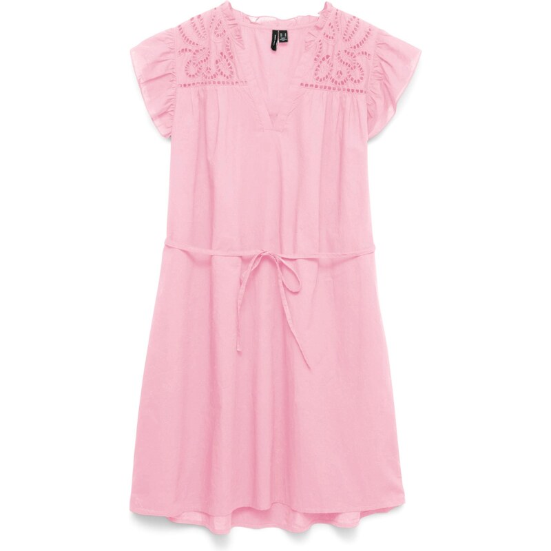 VERO MODA Letní šaty VMLine růžová