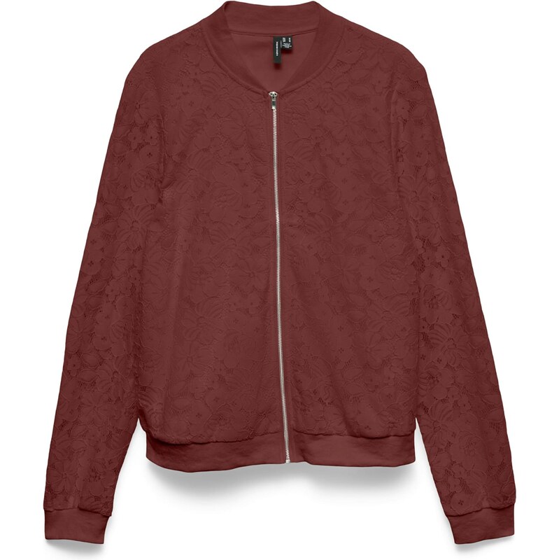 VERO MODA Přechodná bunda VMHONEY tmavě červená 114817653