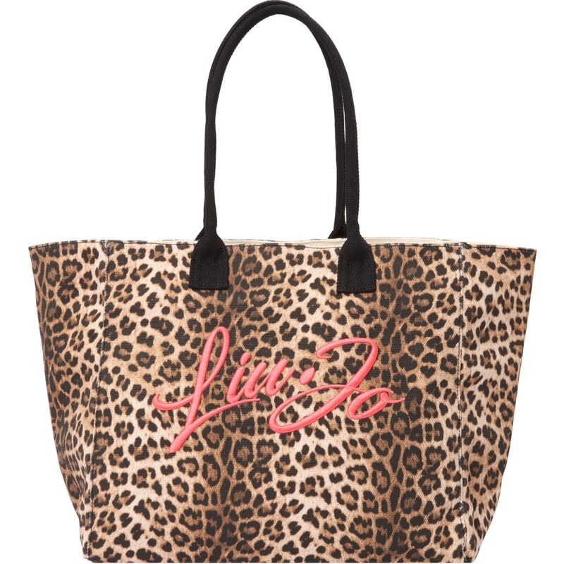 Liu Jo Nákupní taška hnědá / cappuccino / světle růžová / černá 114818159