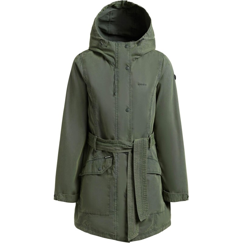 khujo Přechodová parka Prea olivová 114887090