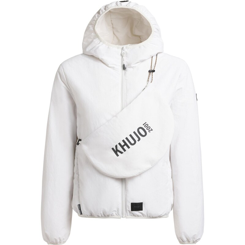khujo Přechodná bunda Shelly černá / offwhite 114887094