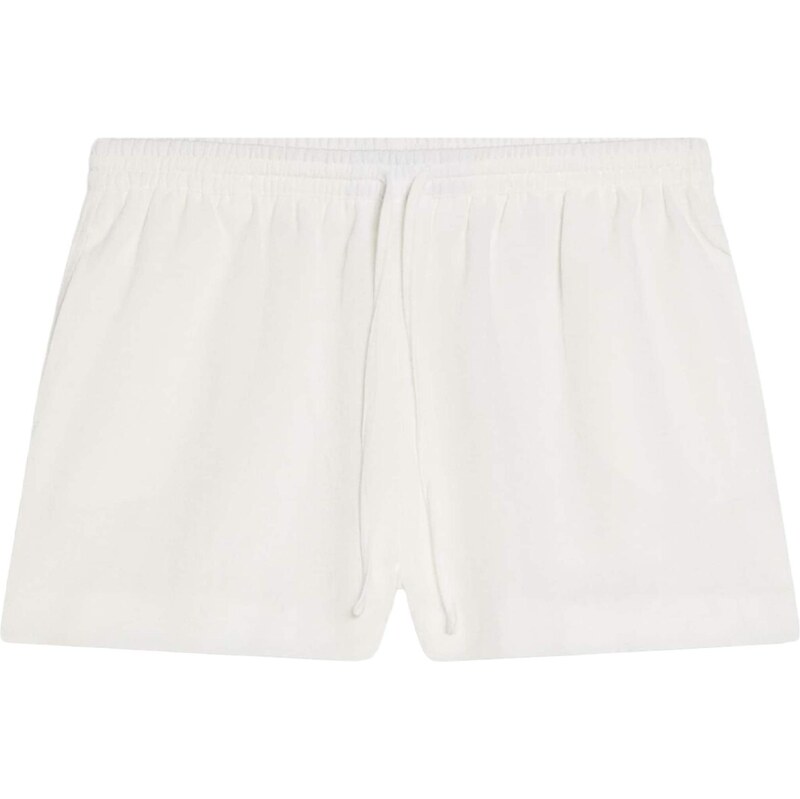 Bershka Kalhoty bílá