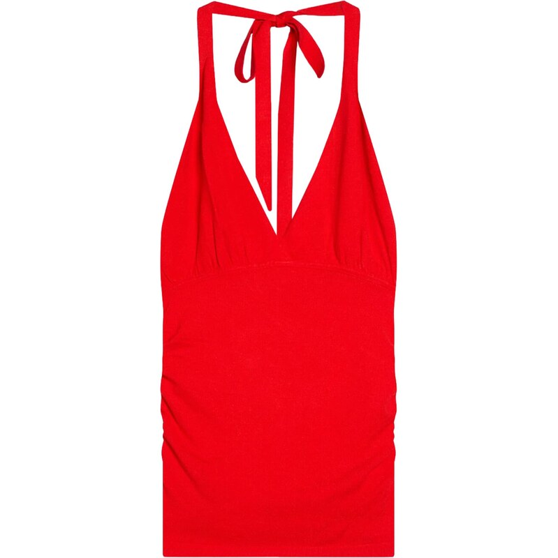Bershka Top červená