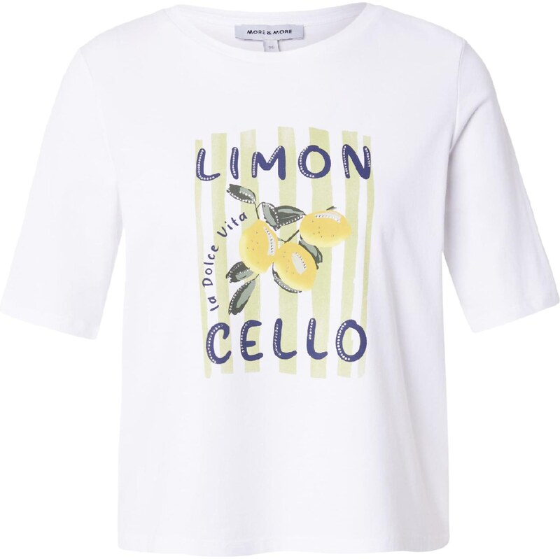 MORE & MORE Tričko Limoncello žlutá / olivová / pastelově zelená / 114818619