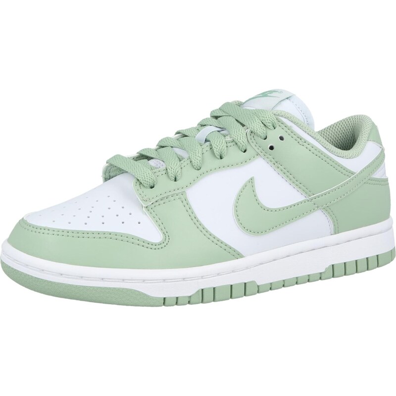 Nike Sportswear Tenisky Dunk světle zelená / bílá