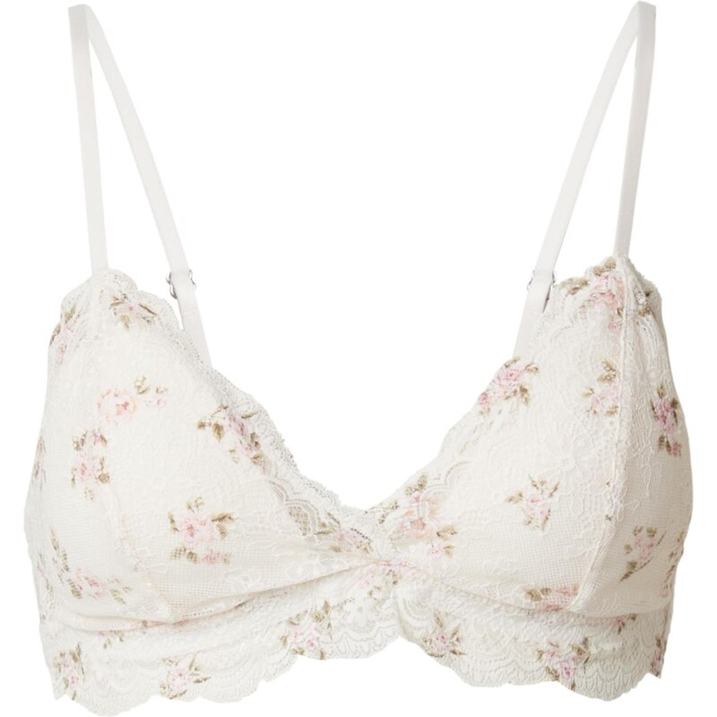 Lindex Podprsenka Valerie zelená / růžová / pastelově růžová 114818718