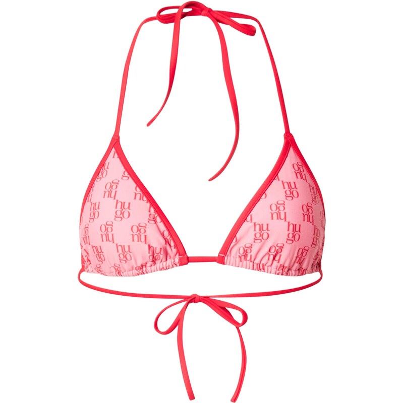 HUGO Horní díl plavek MONOGRAM pink 114818744