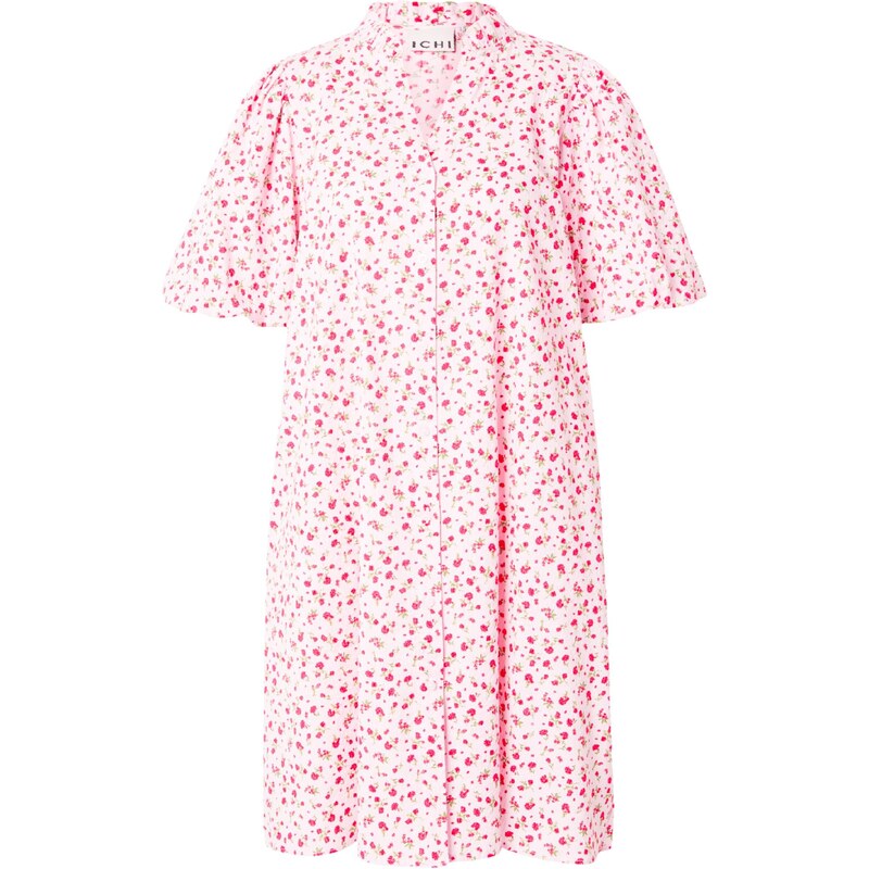 ICHI Košilové šaty IHQWIN zelená / pink / růžová 114818755