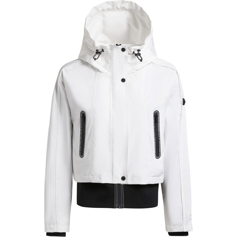 khujo Přechodná bunda Amelia černá / offwhite 114905556