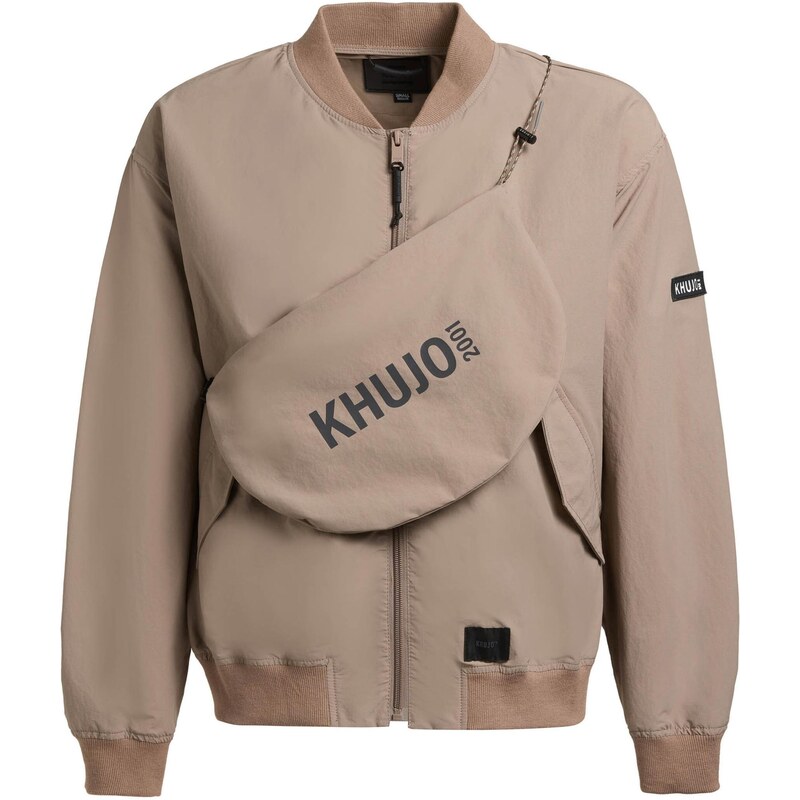 khujo Přechodná bunda Rylee světle hnědá 115686744