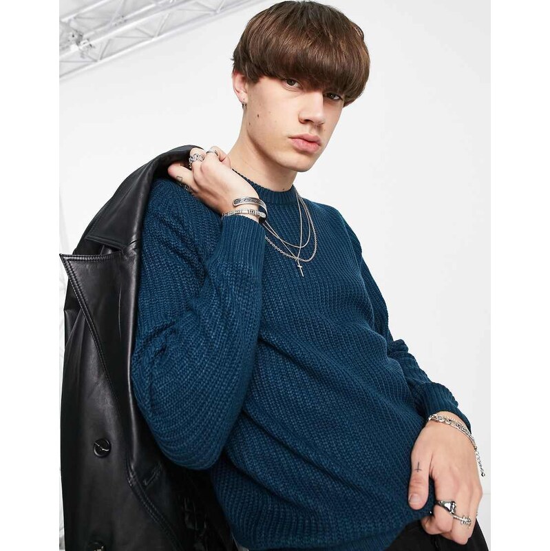 Devils Advocate Devils Advocate chunky waffle mock turtle neck