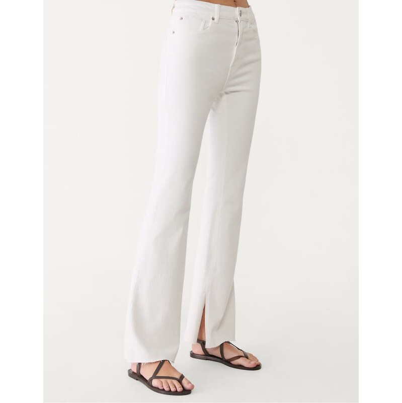 Stradivarius D74 flare slit in white