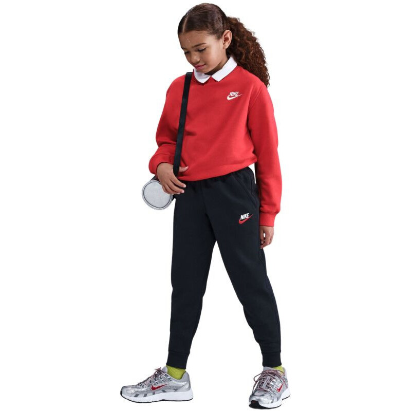 Spodnie dla Sportswear Club Fleece czarne 015 model 22086517 -