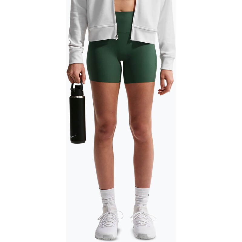 Dámské šortky Nike Zenvy High Waisted Biker 5 fir/white