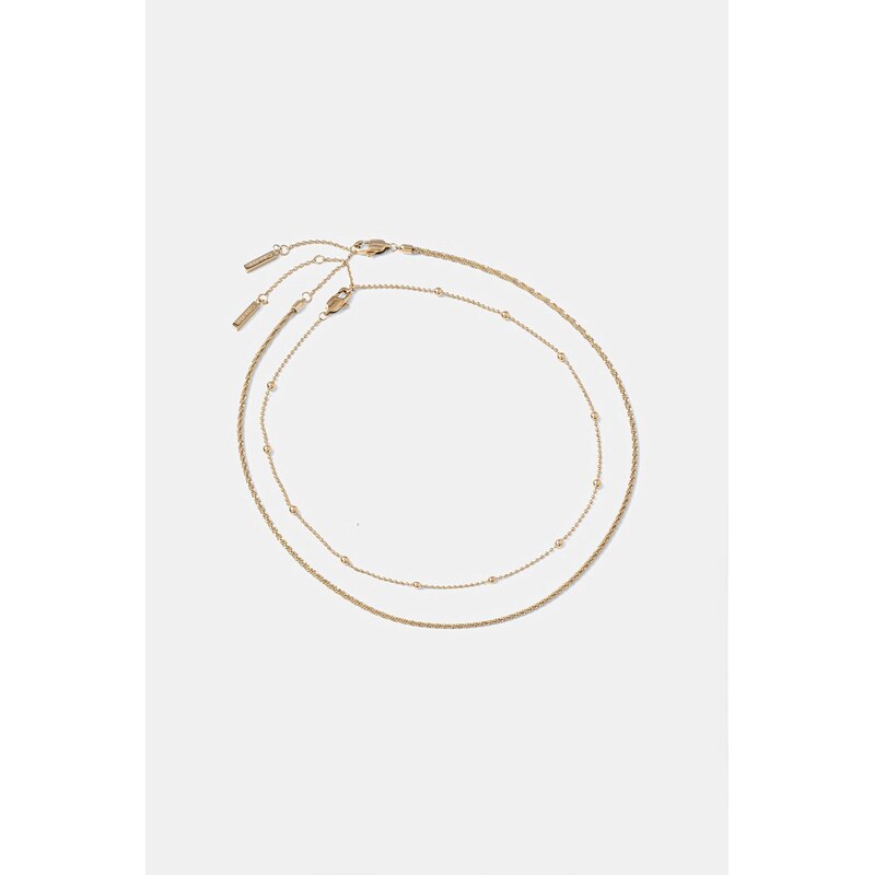 Calvin Klein řetízek dámský z ušlechtilé oceli 2-pack 114862163