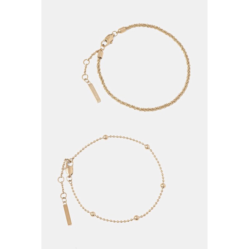 Calvin Klein náramek dámský z ušlechtilé oceli 2-pack 114862208