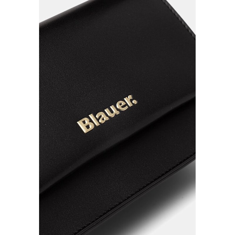 Blauer crossbody kabelka dámská z imitace kůže