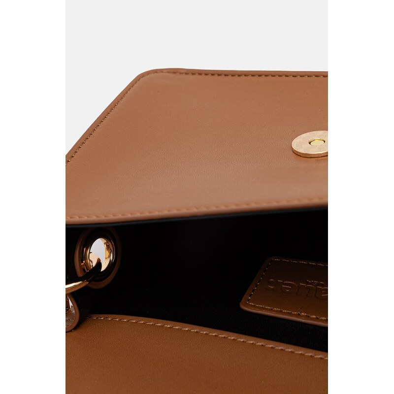 Blauer crossbody kabelka dámská z imitace kůže