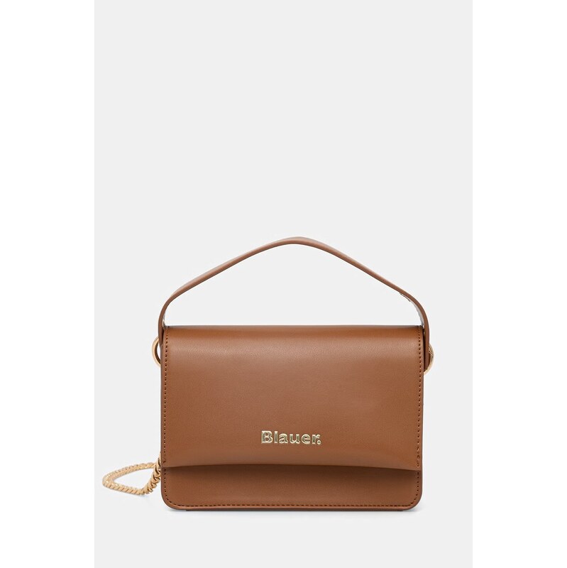 Blauer crossbody kabelka dámská z imitace kůže 114862123