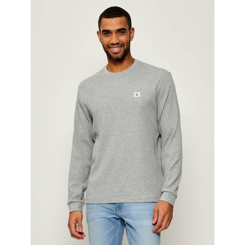 Calvin Klein pánské šedé tričko