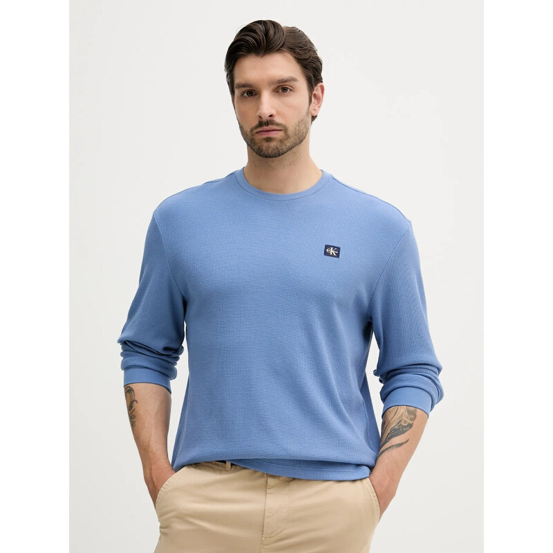Calvin Klein pánské modré tričko