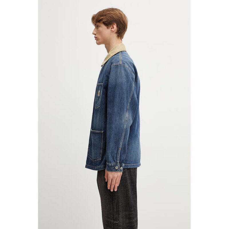 Carhartt WIP Warren Chore Coat bunda džínová pánská
