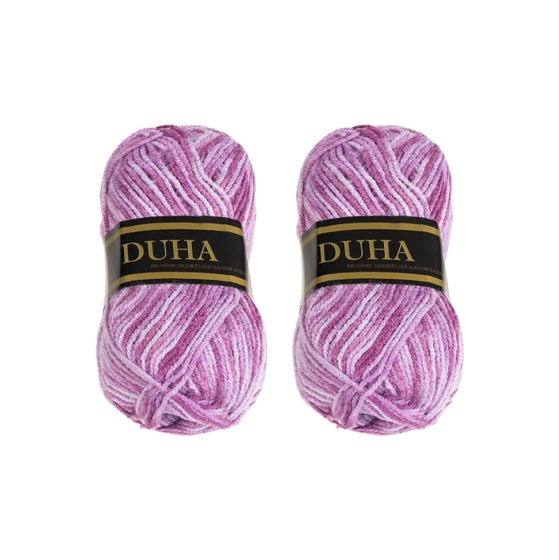 Bellatex SET 2ks Příze DUHA 50g / 150 m Fialová 114832287