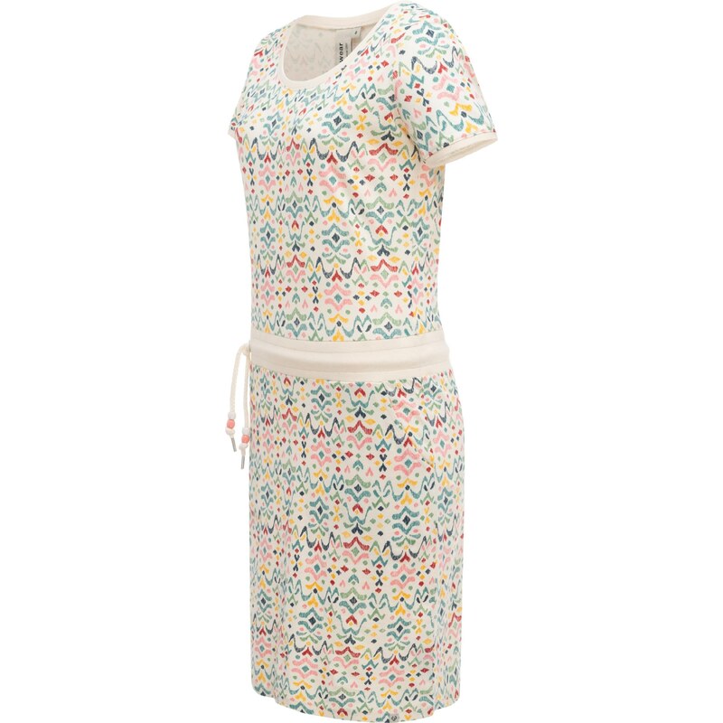 Ragwear Šaty 'Youmodo' béžová / světlemodrá / žlutá / růžová