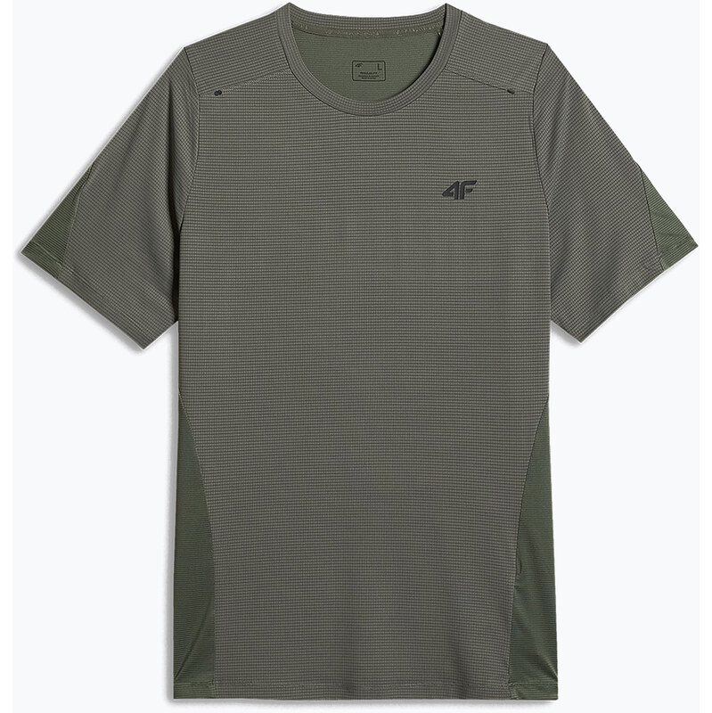 Pánské tréninkové tričko 4F Athletic FNK M1775 khaki