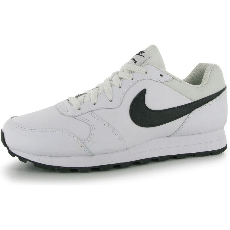 boty Nike MD Runner Leather pánské White/Black