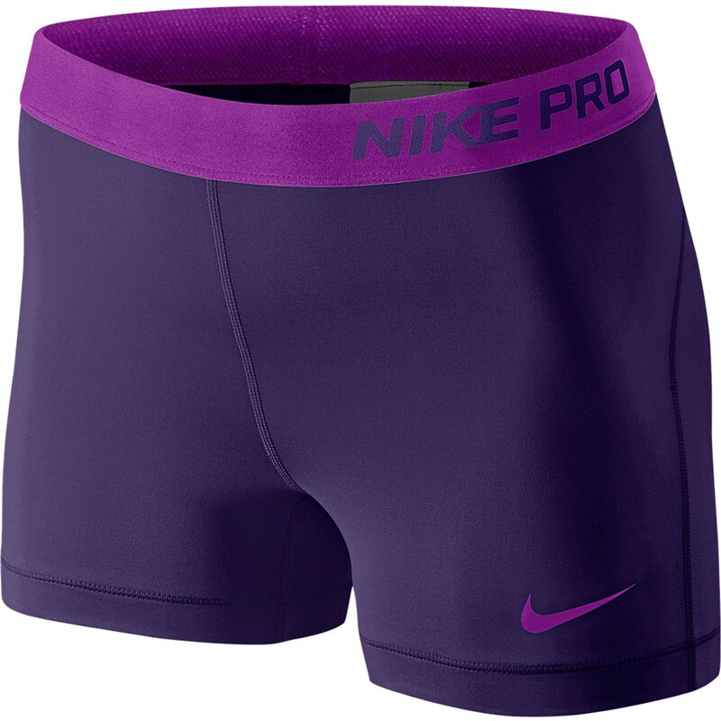 Nike Pro 3in Base Layer Shorts Ladies, purple