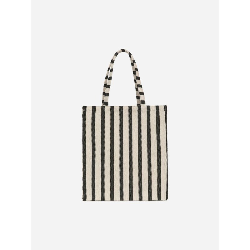 H&M - Plátěná taška - černá 114835182