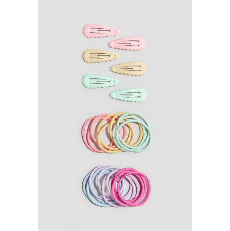 H&M - 26-piece hair set - žlutá 114835203