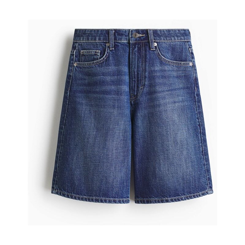 H&M - Džínové bermudy - modrá 114835396
