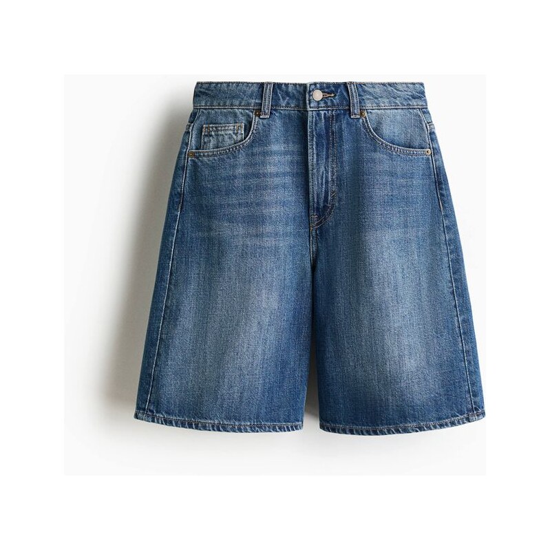 H&M - Džínové bermudy - modrá 114835486
