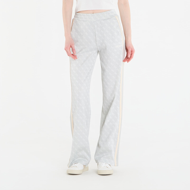 Tepláky GUESS 4G Jacquard Straight Leg Pants Elegant Jacquard S