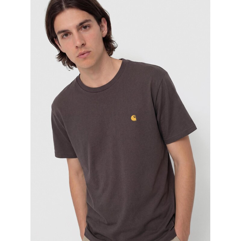 Carhartt WIP Chase (shale/gold)hnědá 113355354