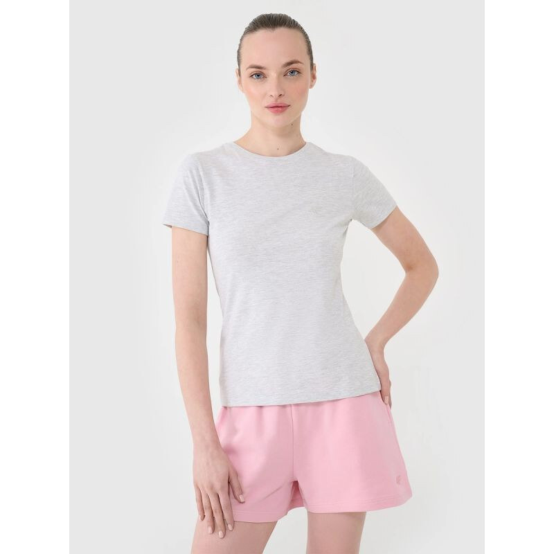 Dámské hladké tričko slim 4F 4FWMM00TTSHF2673-27M