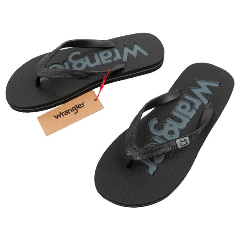 Boty Wrangler pánské Cole Flipflop black žabky