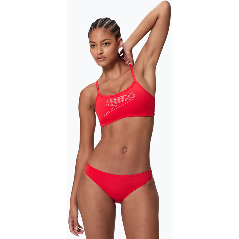Dámské dvoudílné plavky Speedo Endurance+ Logo Thin Strap high