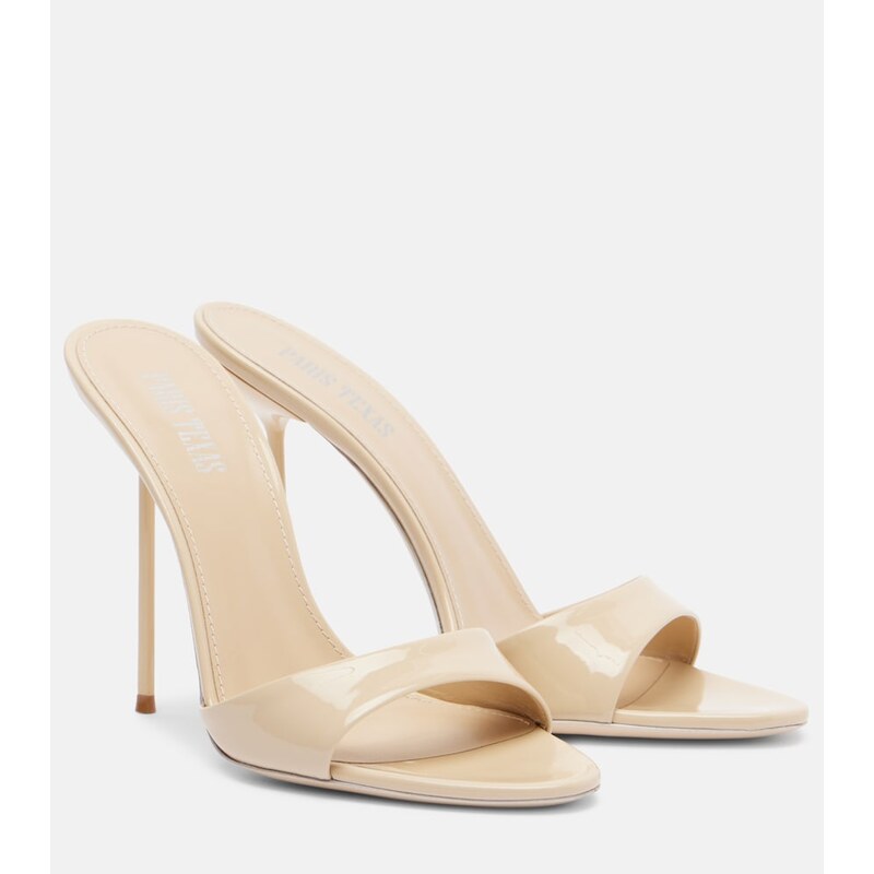 Paris Texas Lidia 105 patent leather mules