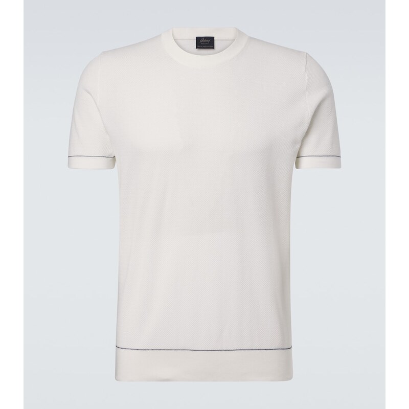 Brioni Cotton piquÃ T-shirt