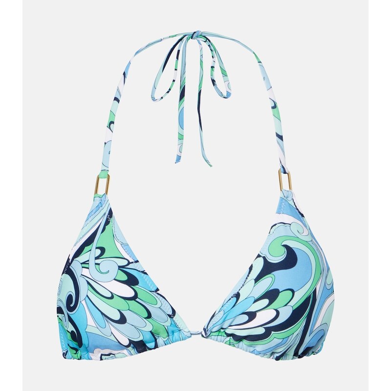Melissa Odabash Cancun printed bikini top