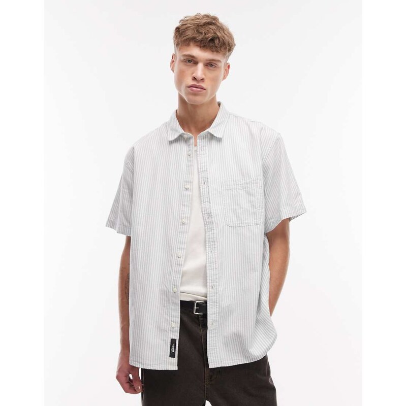 Vans Lawson striped shirt in light blue