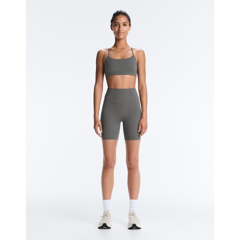 OYSHO Comfortlux high-rise 20cm leggings in light grey