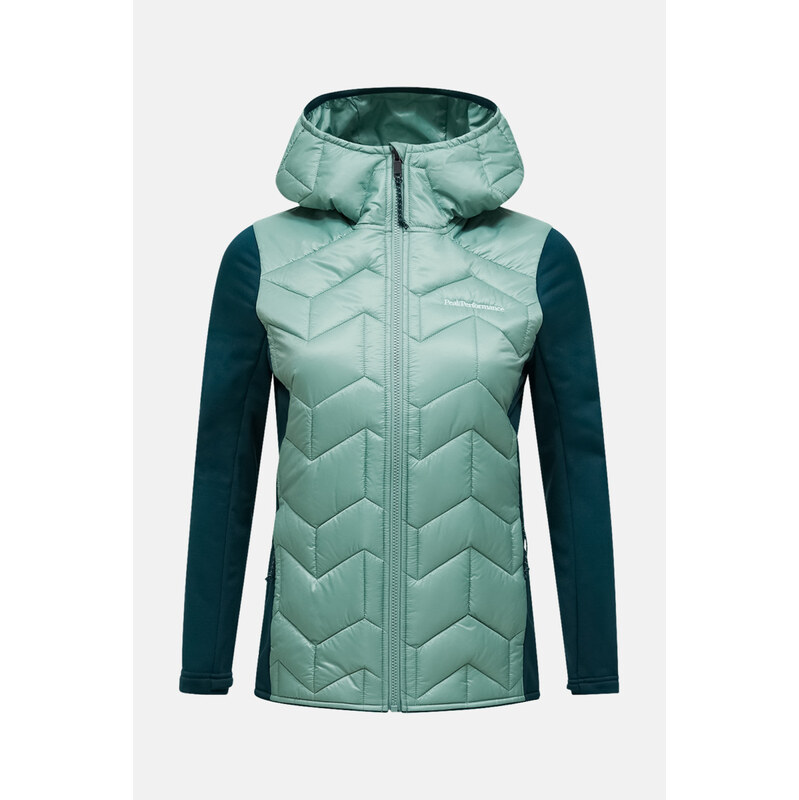 BUNDA PEAK PERFORMANCE ELEVATE INSULATED HYBRID HOOD JACKET WOMEN 114840330