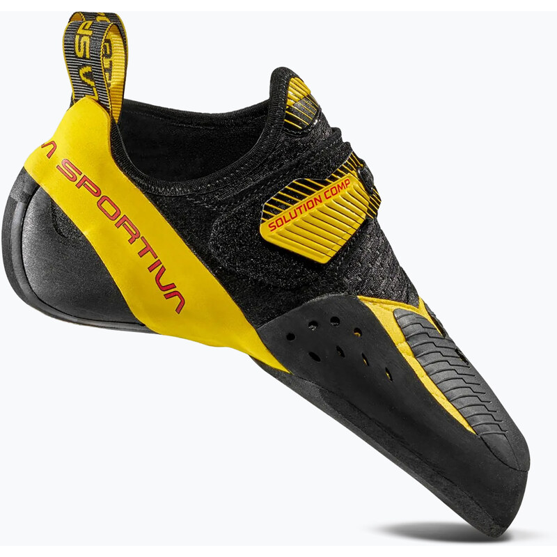 Dětské lezečky La Sportiva Solution Comp yellow/black