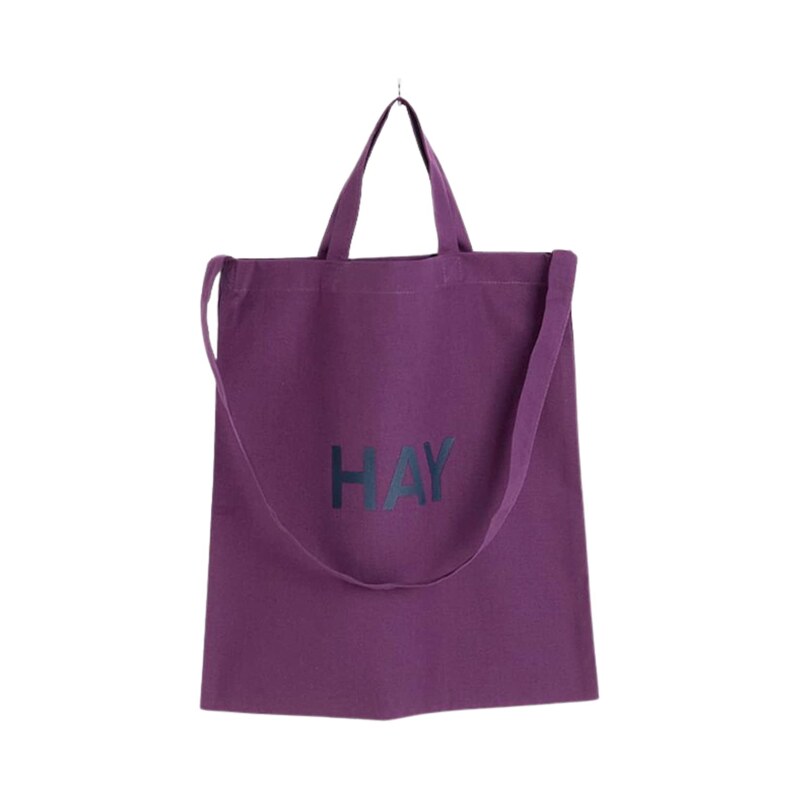 HAY Taška Tote Dark Plum 40 cm