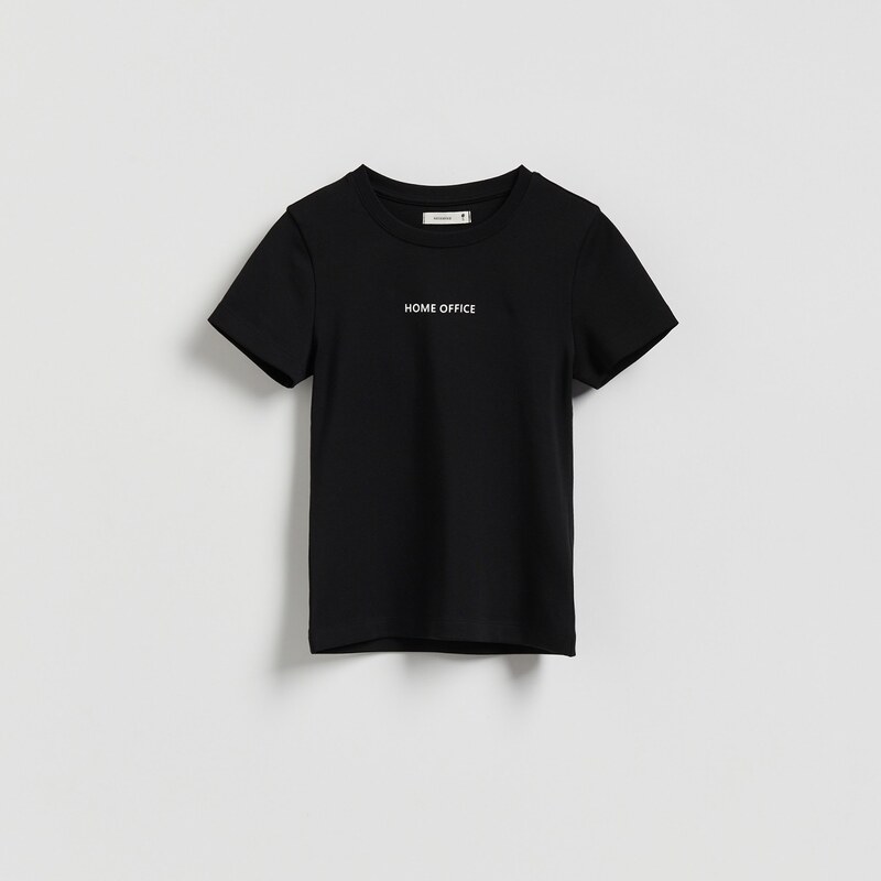 Reserved - LADIES` T-SHIRT - černý 114614644